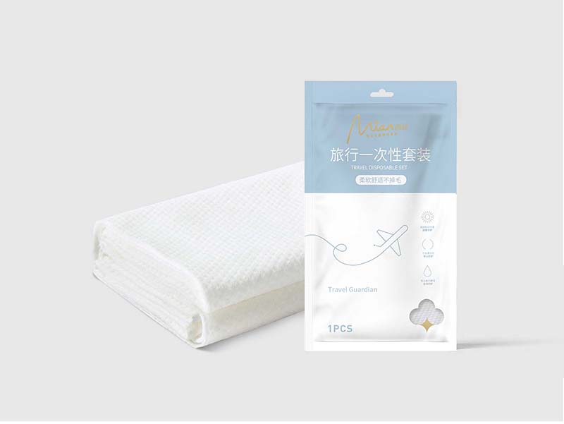 深圳单片包装浴巾-06